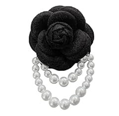 Camellia flower brooch for sale  Delivered anywhere in UK