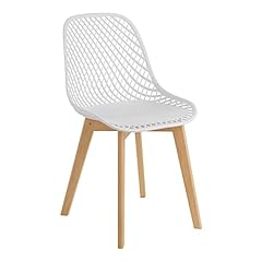 chaise cuir blanc d'occasion  Livré partout en France