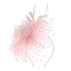 Feather fascinator hat for sale  Delivered anywhere in UK