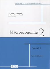 Macroéconomie fascicules 2 d'occasion  Livré partout en France