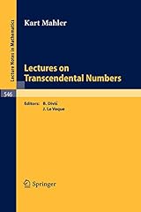 Lectures transcendental number usato  Spedito ovunque in Italia 