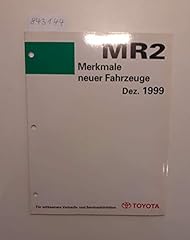 Toyota mr2 merkmale gebraucht kaufen  Wird an jeden Ort in Deutschland