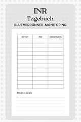 Inr tagebuch blutverdünner gebraucht kaufen  Wird an jeden Ort in Deutschland