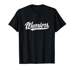 Warriors mascot shirt for sale  Delivered anywhere in USA 