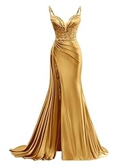 Neck satin prom for sale  Delivered anywhere in USA 