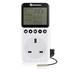 Ketotek digital thermostat for sale  Delivered anywhere in UK