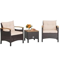 Costway piece rattan for sale  Delivered anywhere in UK