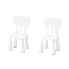 Gebraucht, Ikea Mammut Kids Indoor/Outdoor Kinderstuhl, Weiß, gebraucht kaufen  Wird an jeden Ort in Deutschland