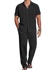 Coofandy mens linen for sale  Delivered anywhere in USA 
