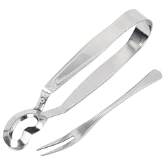 Escargot tongs stainless for sale  Delivered anywhere in USA 