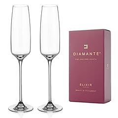 Diamante champagne flutes for sale  Delivered anywhere in Ireland