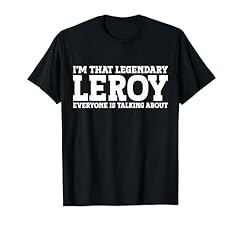 Leroy surname funny for sale  Delivered anywhere in USA 