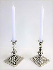 Beautiful pair nickel for sale  Delivered anywhere in UK