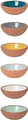 Now Designs Terracotta Pinch Bowls, Set of 6, Multicolor(5046001) for sale  Delivered anywhere in Canada