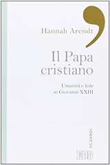 Papa cristiano. umanità usato  Spedito ovunque in Italia 