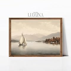 Vintage neutral sailboat for sale  Delivered anywhere in USA 