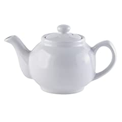 Price & Kensington White 2 Cup Teapot, Stoneware, Multi-Colour for sale  Delivered anywhere in UK