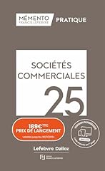Mémento sociétés commercial d'occasion  Livré partout en France