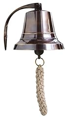 Solid brass bell for sale  Delivered anywhere in USA 