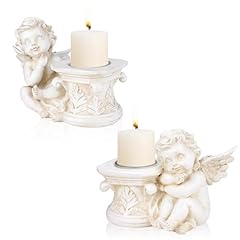 Pair candle holder for sale  Delivered anywhere in UK