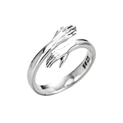Solid 925 Sterling Silver Ring for Women, Silver Romantic for sale  Delivered anywhere in UK