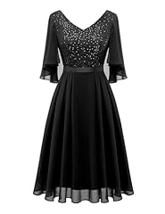 Dressystar sequin chiffon for sale  Delivered anywhere in USA 