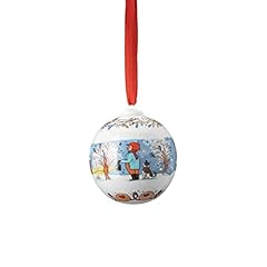 Porcelain christmas bauble for sale  Delivered anywhere in UK