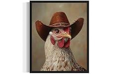 Chicken cowboy art for sale  Delivered anywhere in USA 