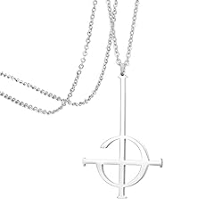 Silver cross necklace for sale  Delivered anywhere in UK