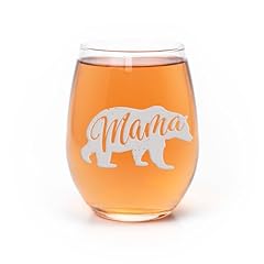 Mama bear stemless for sale  Delivered anywhere in USA 