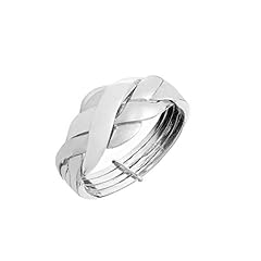 Silverly puzzle rings for sale  Delivered anywhere in UK