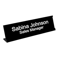 Personalised desk sign for sale  Delivered anywhere in UK