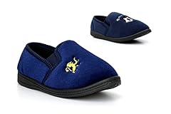 Boys slippers junior for sale  Delivered anywhere in UK
