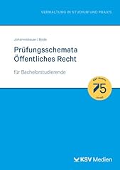Prüfungsschemata öffentliche gebraucht kaufen  Wird an jeden Ort in Deutschland