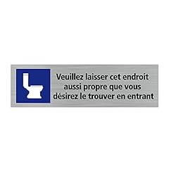 Pictogramme laisser toilettes d'occasion  Livré partout en Belgiqu