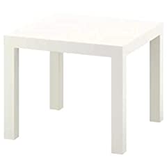 Ikea Lack - Mesa de centro pequeña, mesa auxiliar (blanco) segunda mano  Se entrega en toda España 