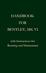 Handbook bentley mk. for sale  Delivered anywhere in UK