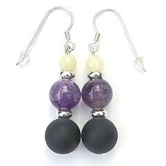 Boucles oreilles pierres d'occasion  Livré partout en France