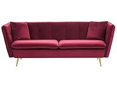 Velvet seater sofa for sale  Delivered anywhere in UK