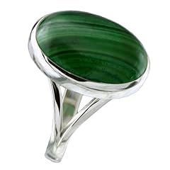 Malachit edelstein ring gebraucht kaufen  Wird an jeden Ort in Deutschland