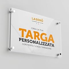 Lasero targa personalizzata usato  Spedito ovunque in Italia 