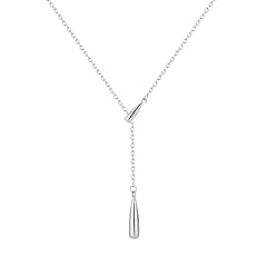 Teardrop pendant lariat for sale  Delivered anywhere in USA 