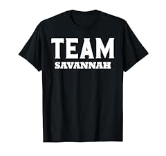 Team savannah maglietta usato  Spedito ovunque in Italia 