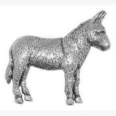 Pewter donkey badge for sale  Delivered anywhere in UK