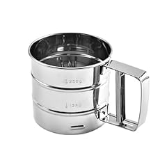 Flour sifter stainless for sale  Delivered anywhere in UK