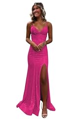 Hot pink prom for sale  Delivered anywhere in USA 