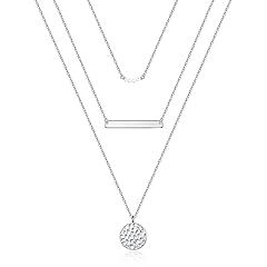 Silver necklace women for sale  Delivered anywhere in USA 