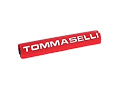 TOMMASELLI - Protezione manubrio "TOMASELLI" rosso usato  Spedito ovunque in Italia 