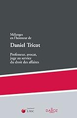 Mélanges honneur daniel d'occasion  Livré partout en France