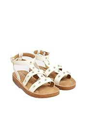 Cream studded gladiator for sale  Delivered anywhere in UK